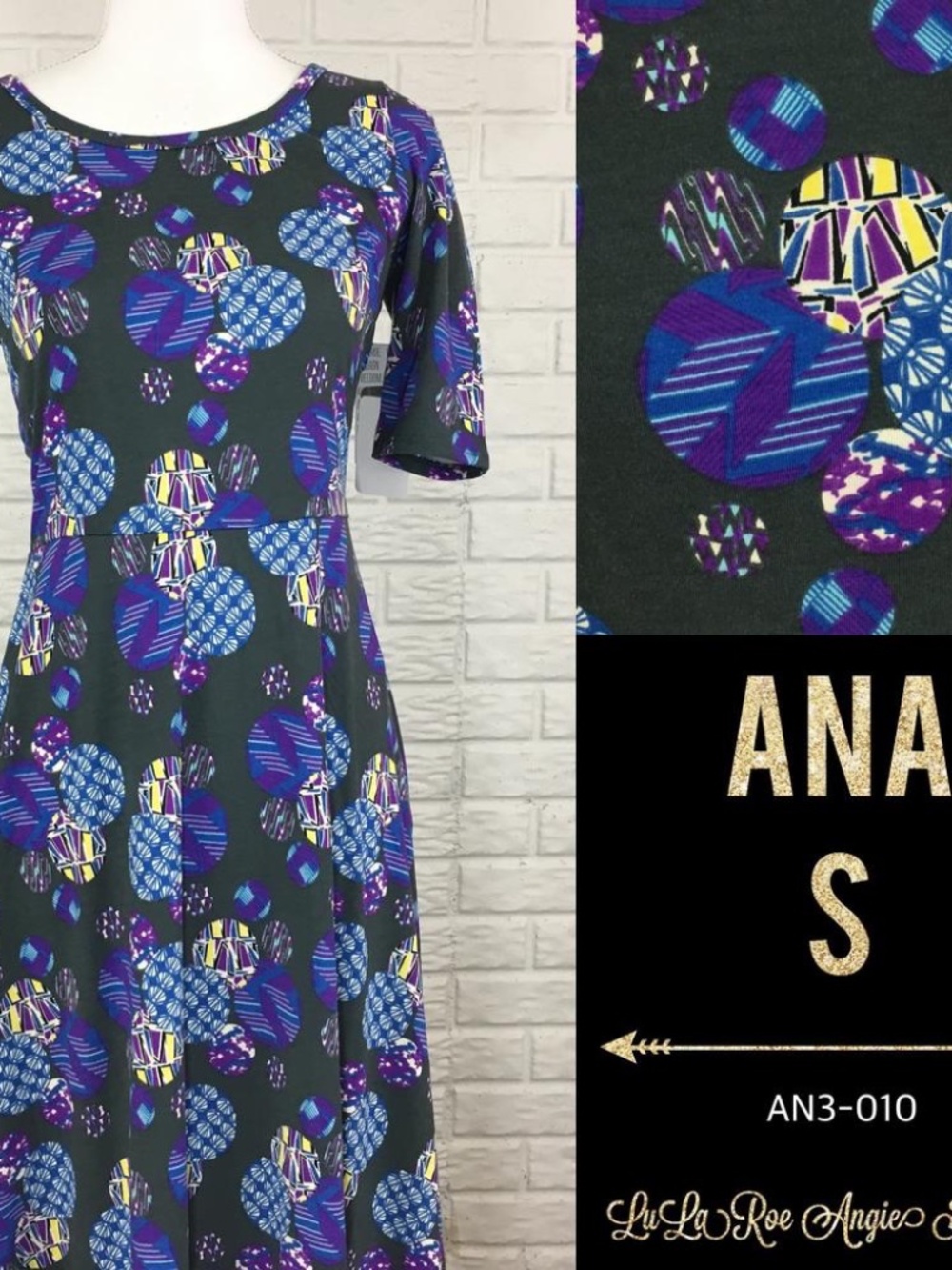 LuLaRoe Ana Maxi Dress